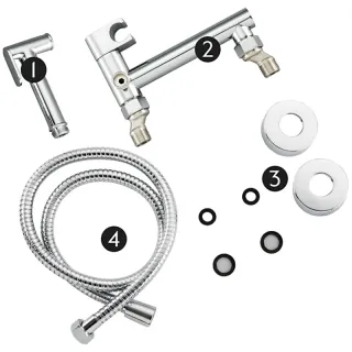 Гигиенический душ Frap F7510 хром